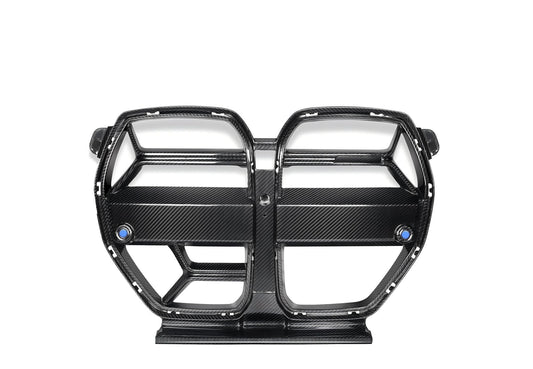 BMW G80 M3 and G82 M4 CSL style pre-preg dry carbon front grille