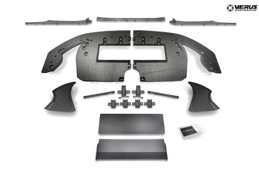 Verus front splitter for BMW G87 M2