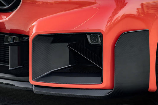 M Performance Style Pre Pregged Dry Carbon Fiber Front Intake Ducts for BMW M2 G87 2023+