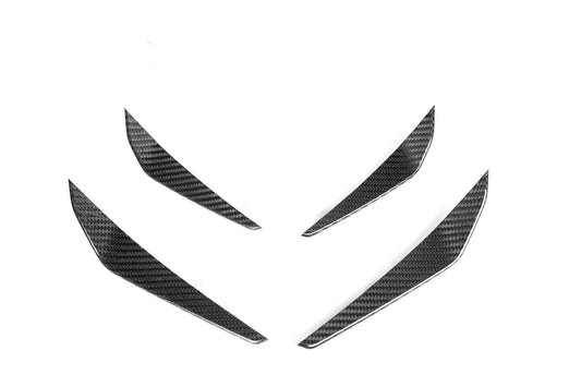M Performance Style Pre Pregged Dry Carbon Canards for BMW M3 G80 G81 / M4 G82 G83 2020+