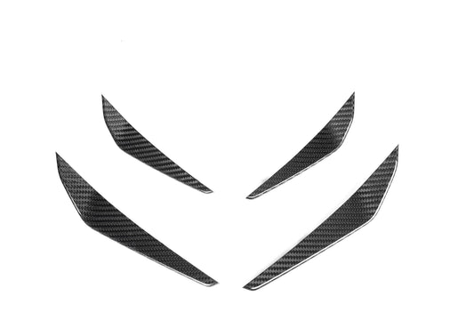 M Performance Style Pre Pregged Dry Carbon Canards for BMW M3 G80 G81 / M4 G82 G83 2020+