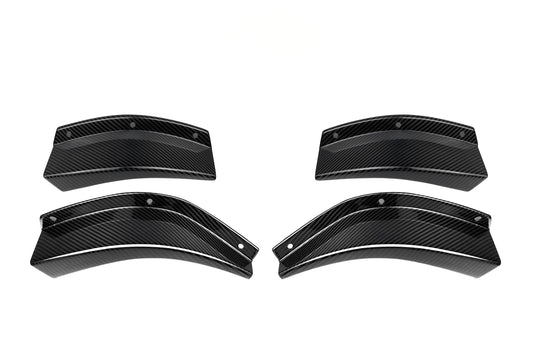 GT4 Style Dry Carbon Front Canards for BMW M3/M4 G80–G83 (2020+)