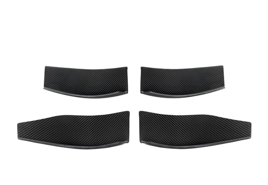 GT4 Style Dry Carbon Front Canards for BMW M3/M4 G80–G83 (2020+)