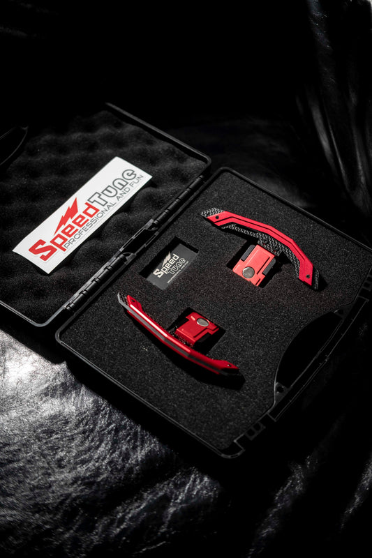 Magnetic Paddle Shift Extensions (Carbon & Aluminum) for BMW & Supra