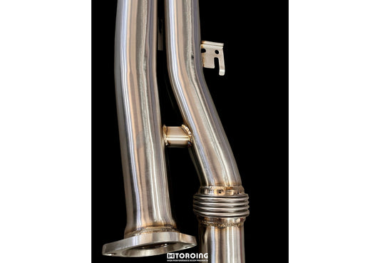 BMW G87 M2 Equal Length Midpipe Exhaust - Toroing