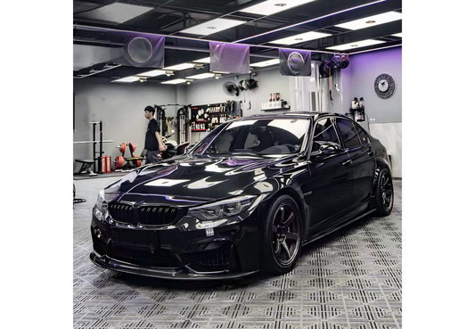 GT4 Style Pre Pregged Dry Carbon Front Lip for BMW M3 F80 / M4 F82 F83 2014-2020