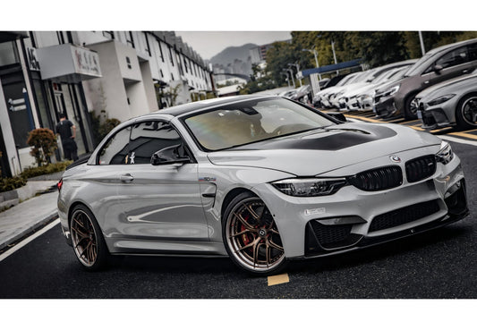 M Performance Style Pre Pregged Dry Carbon Fiber Side Skirts for BMW M3 F80 / M4 F82 F83 2014-2020