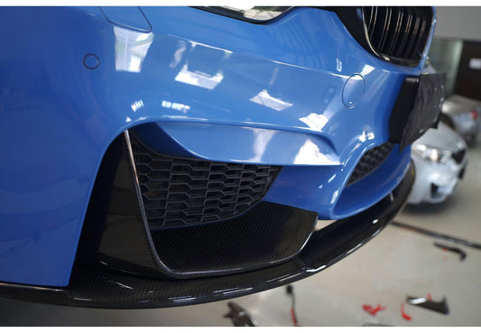 BMW M3 F80 & M4 F82 F83 Carbon Fiber Front Bumper Air Duct Covers 2013-2020