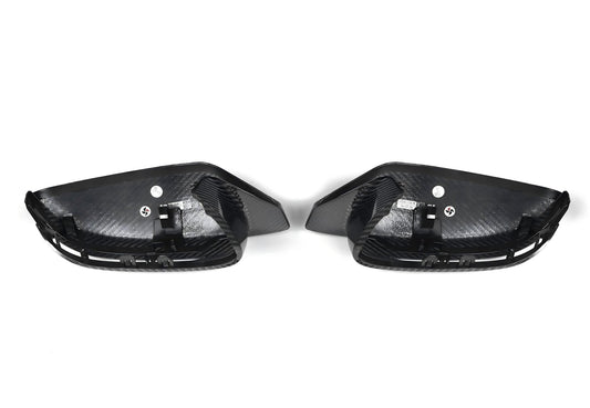M-Performance Style Pre Pregged Dry Carbon Fiber Mirror Caps for BMW M240i G42 / M340i LCI /M2 G87 / M3 G80 G81 / M4 G82 G83 2020+