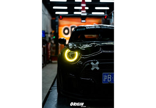 MINI F55 F56 F57 F5x Full-Ring Yellow DRL Module