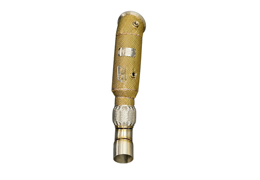 B58 4.5-Inch Heat-Shielded Catless Downpipe