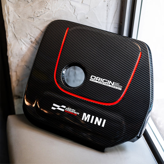 MINI F Series Carbon Fiber Engine Cover