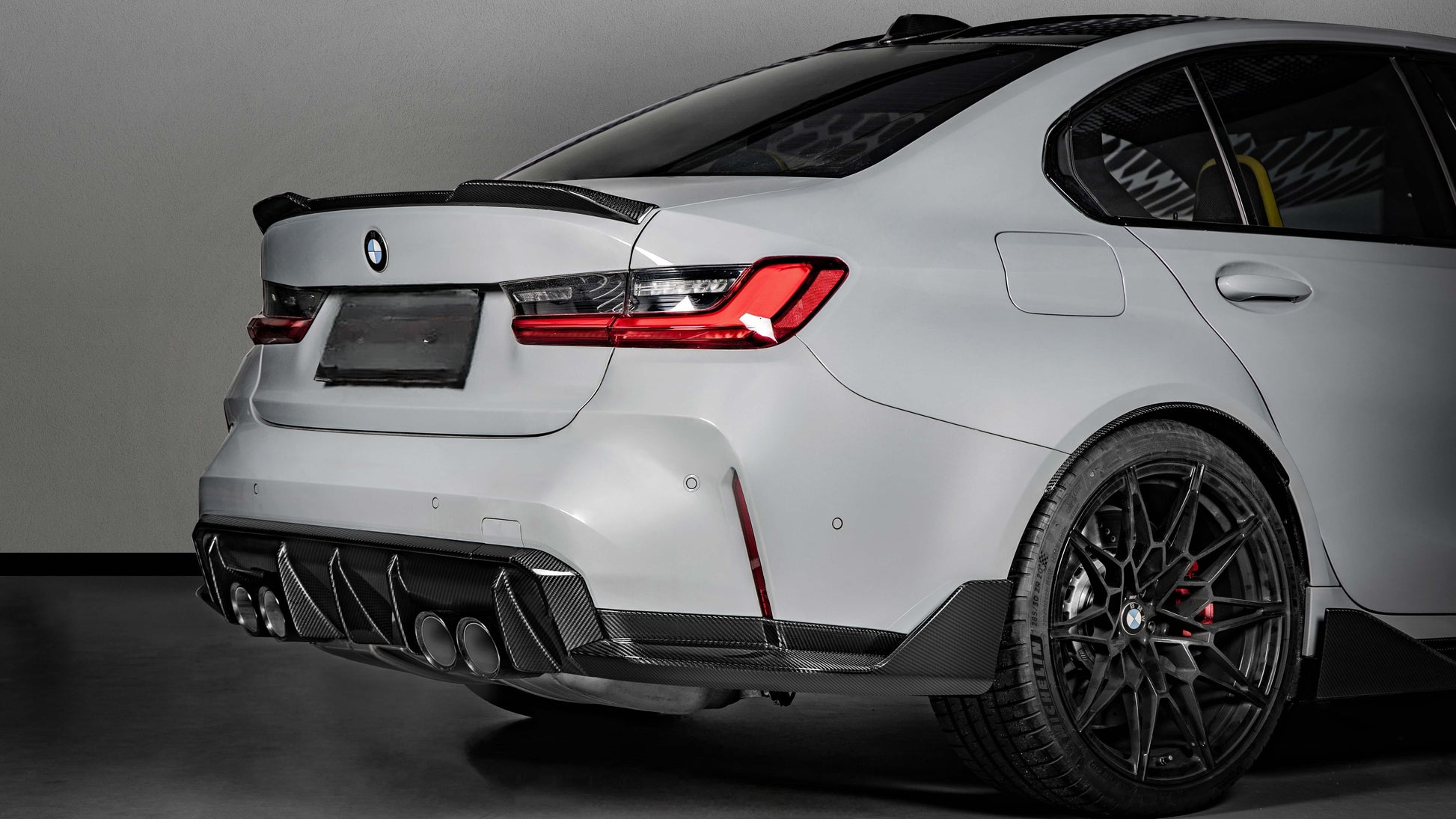Pre-Preg Dry Carbon Rear Spoiler for BMW 3 Series G20 / M3 G80 2020+