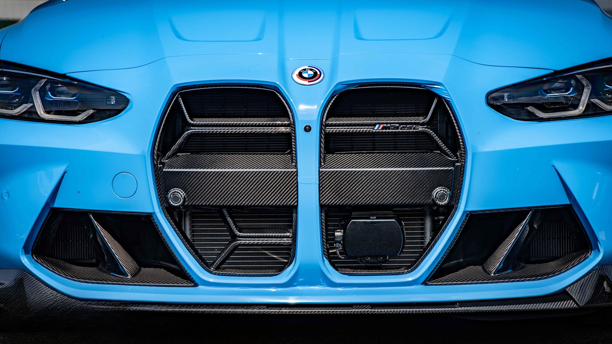 CSL Style Pre-Preg Dry Carbon Front Grille for BMW M3 G80 / M4 G82 with ACC 2020+