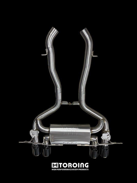 Toroing Valved Rear Exhaust System for BMW G87 M2