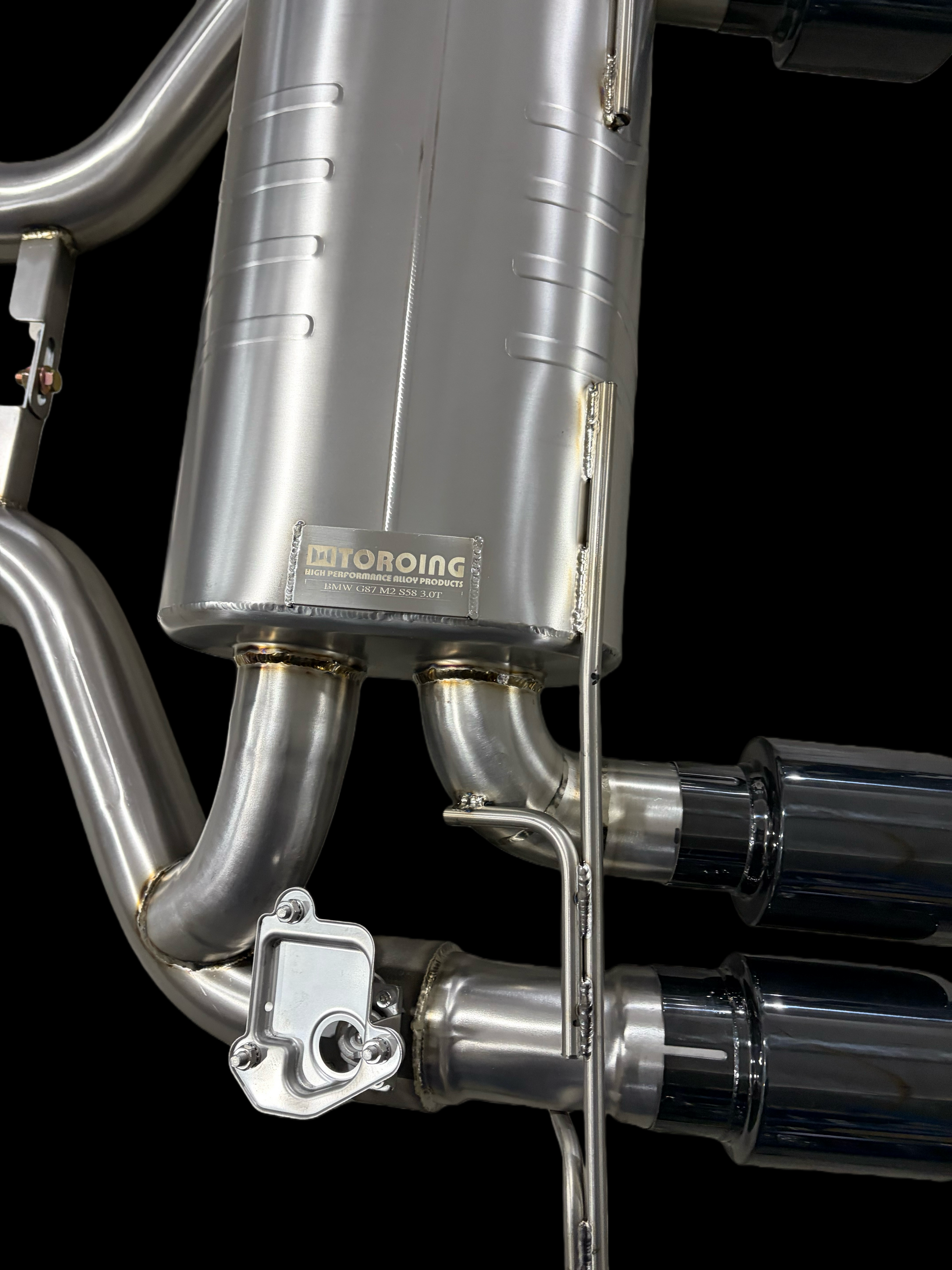 Toroing Valved Rear Exhaust System for BMW G87 M2