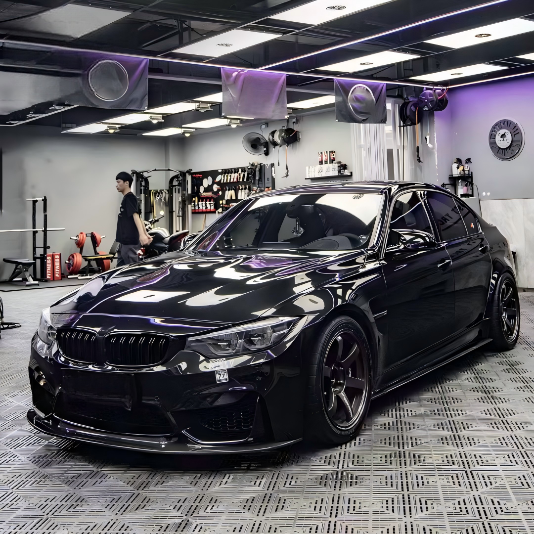 GT4 Style Pre Pregged Dry Carbon Front Lip for BMW M3 F80 / M4 F82 F83 2014-2020