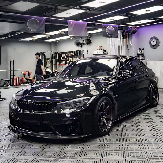 GT4 Style Pre Pregged Dry Carbon Front Lip for BMW M3 F80 / M4 F82 F83 2014-2020