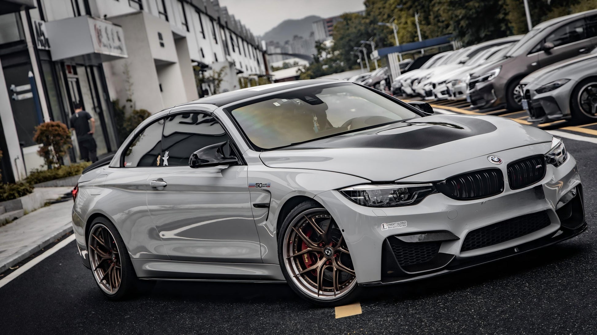M Performance Style Pre Pregged Dry Carbon Fiber Side Skirts for BMW M3 F80 / M4 F82 F83 2014-2020