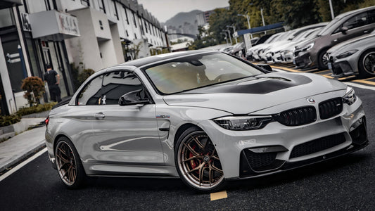 M Performance Style Pre Pregged Dry Carbon Fiber Side Skirts for BMW M3 F80 / M4 F82 F83 2014-2020