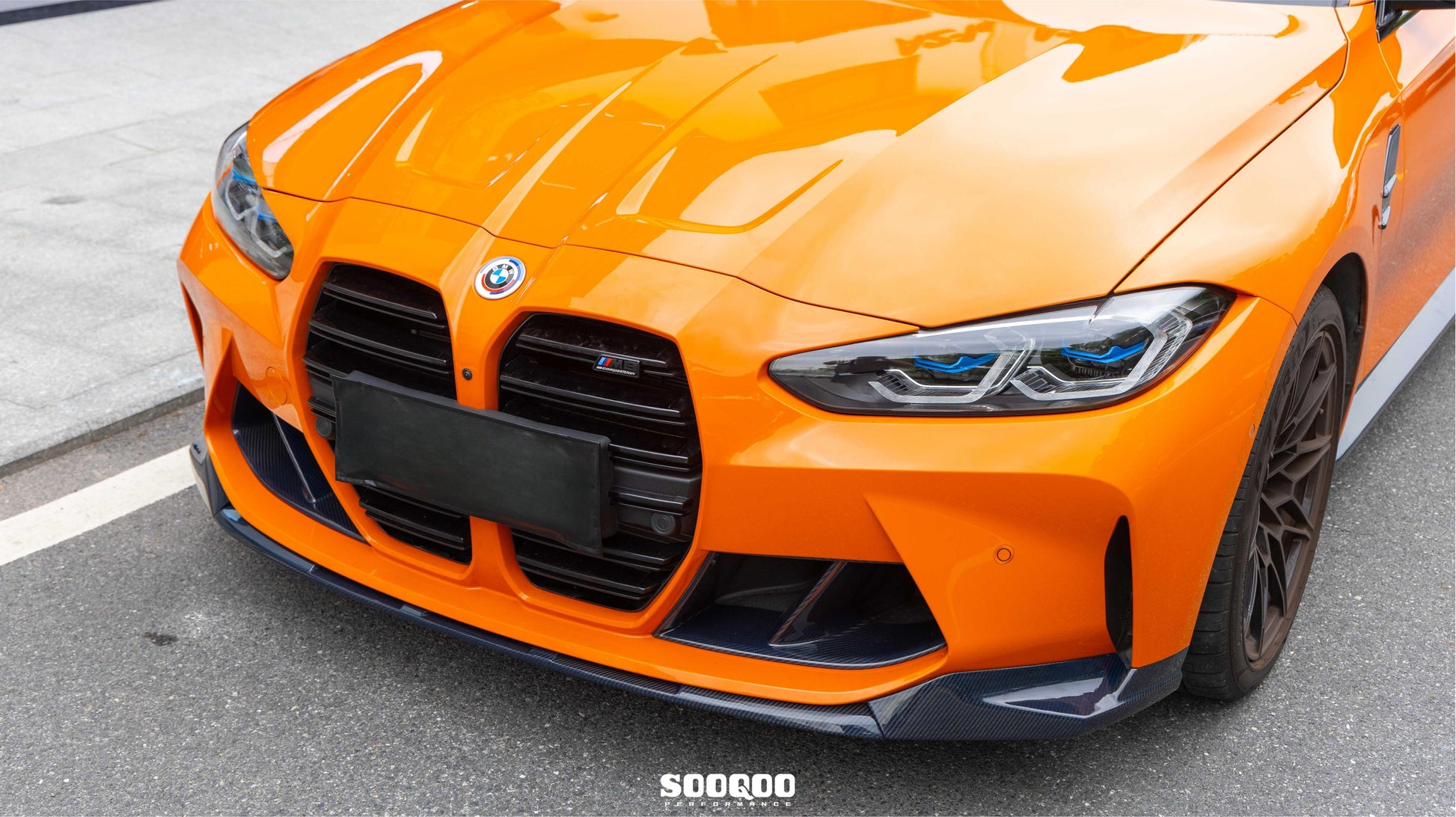 M Performance Style Dry Carbon Front Lip for BMW M3/M4 G8X 2020+