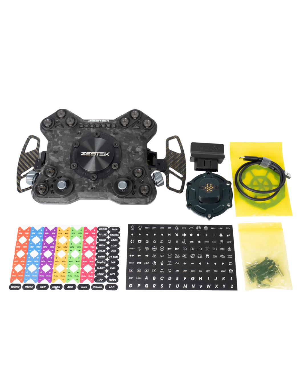 Toyota - Zestek Racing SCX Steering Wheel Button Panel