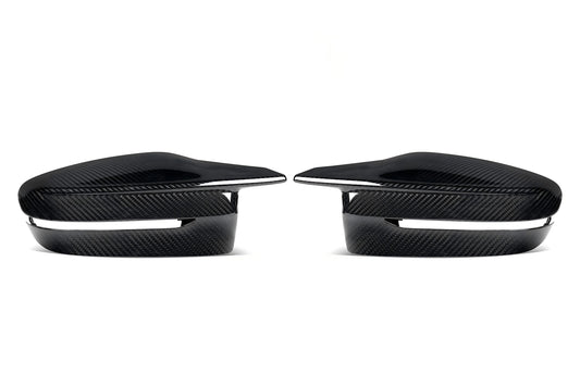 M-Performance Style Pre Pregged Dry Carbon Fiber Mirror Caps for BMW M240i G42 / M340i LCI /M2 G87 / M3 G80 G81 / M4 G82 G83 2020+
