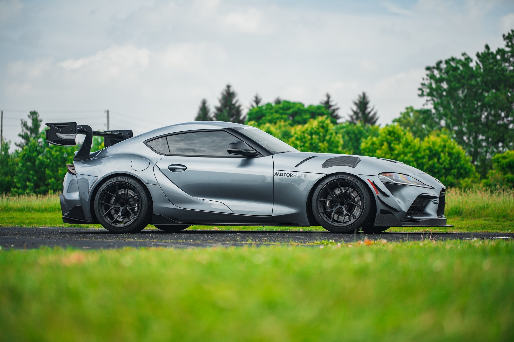 Verus V1X Swan Neck Rear Wing Kit