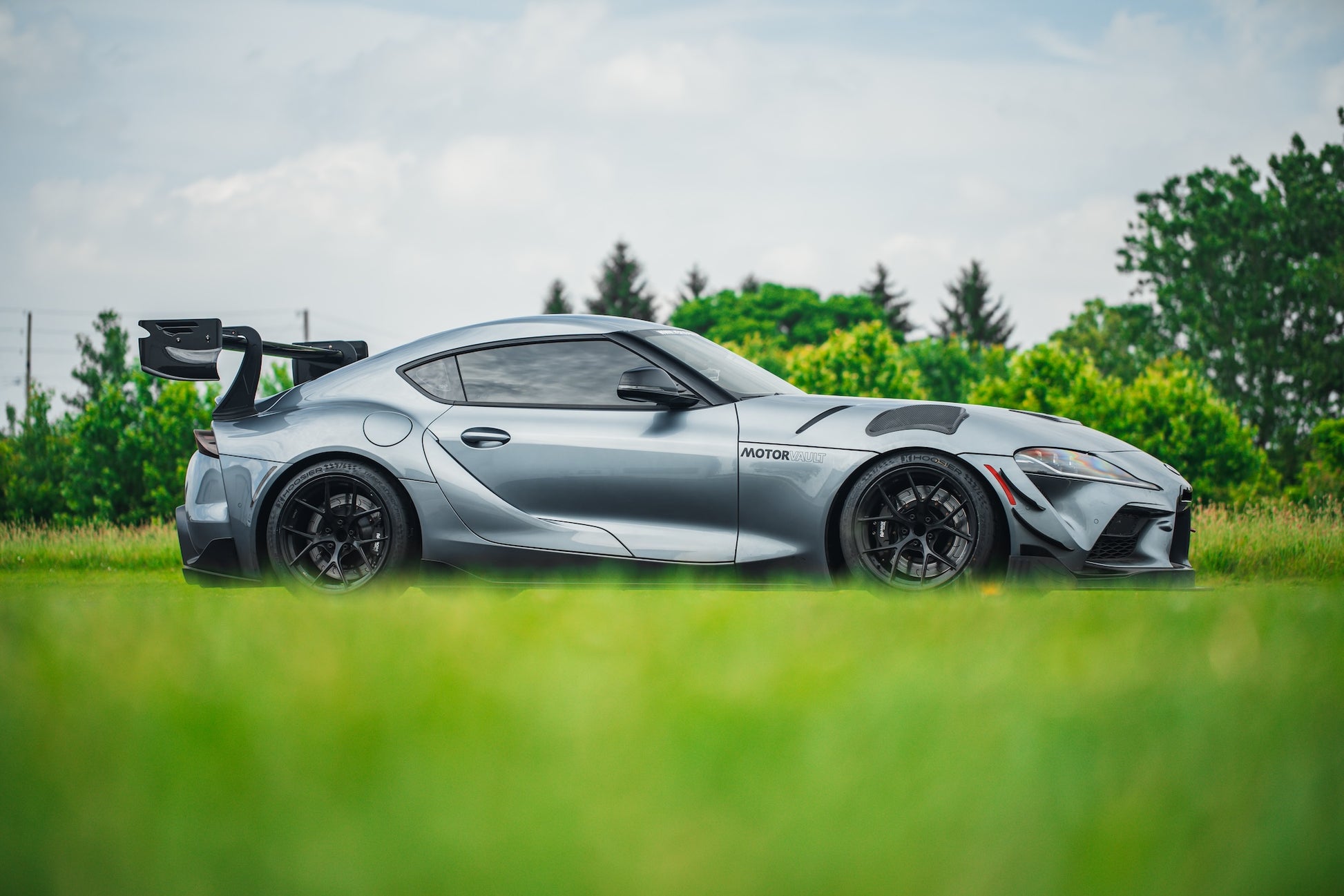 Verus V1X Swan Neck Rear Wing Kit