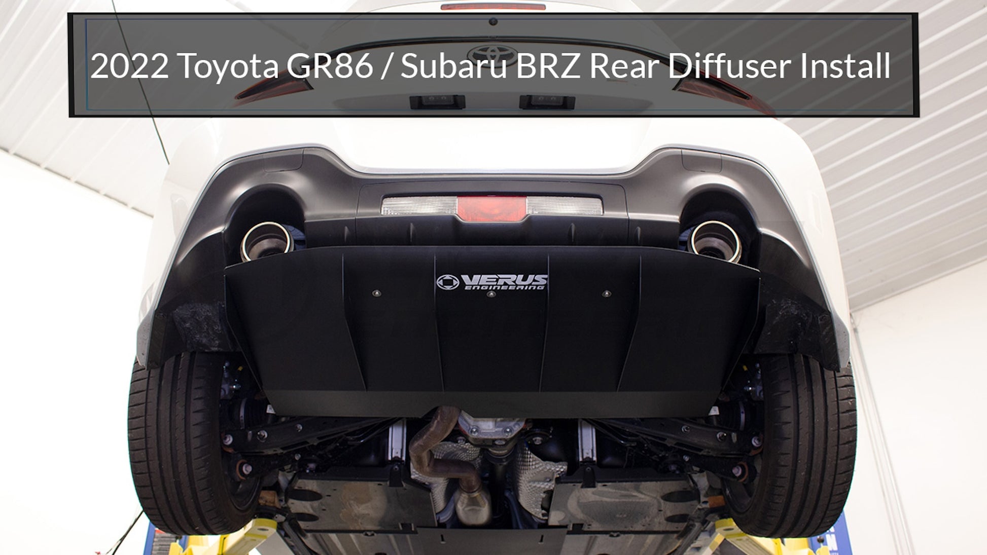 Verus Rear Diffuser Kit