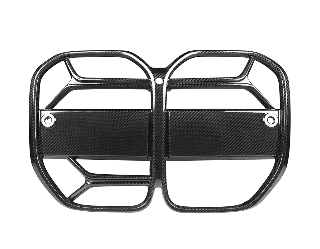 BMW G22 4 Series CSL Style Pre-Preg Dry Carbon Front Grille - ACC Compatible