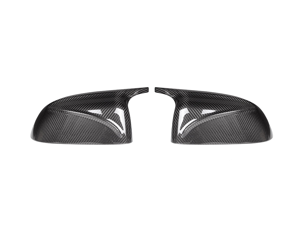 BMW X5 G05 M-style carbon fibre mirror covers, left and right pair