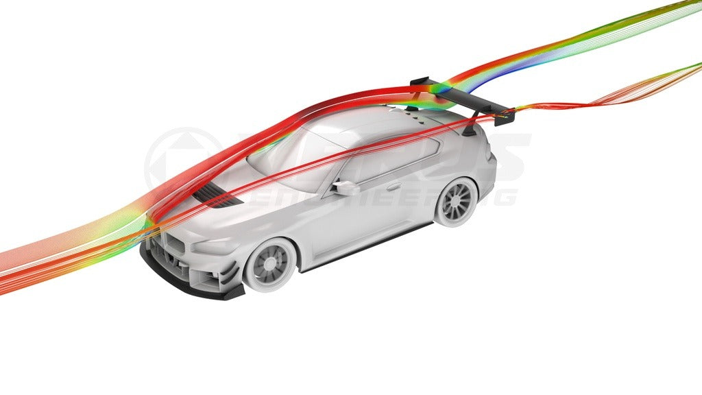 Verus V1X Swan Neck Rear Wing Kit