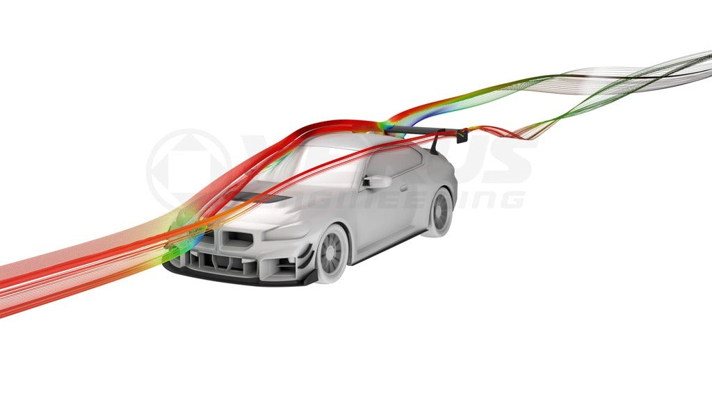 Verus V1X Swan Neck Rear Wing Kit