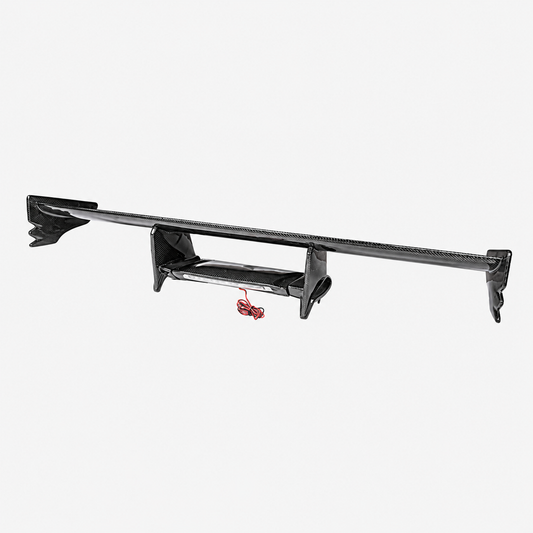 Nissan GT-R R35 Nismo Style Pre-Preg Dry Carbon GT Rear Wing with LED Brake Light