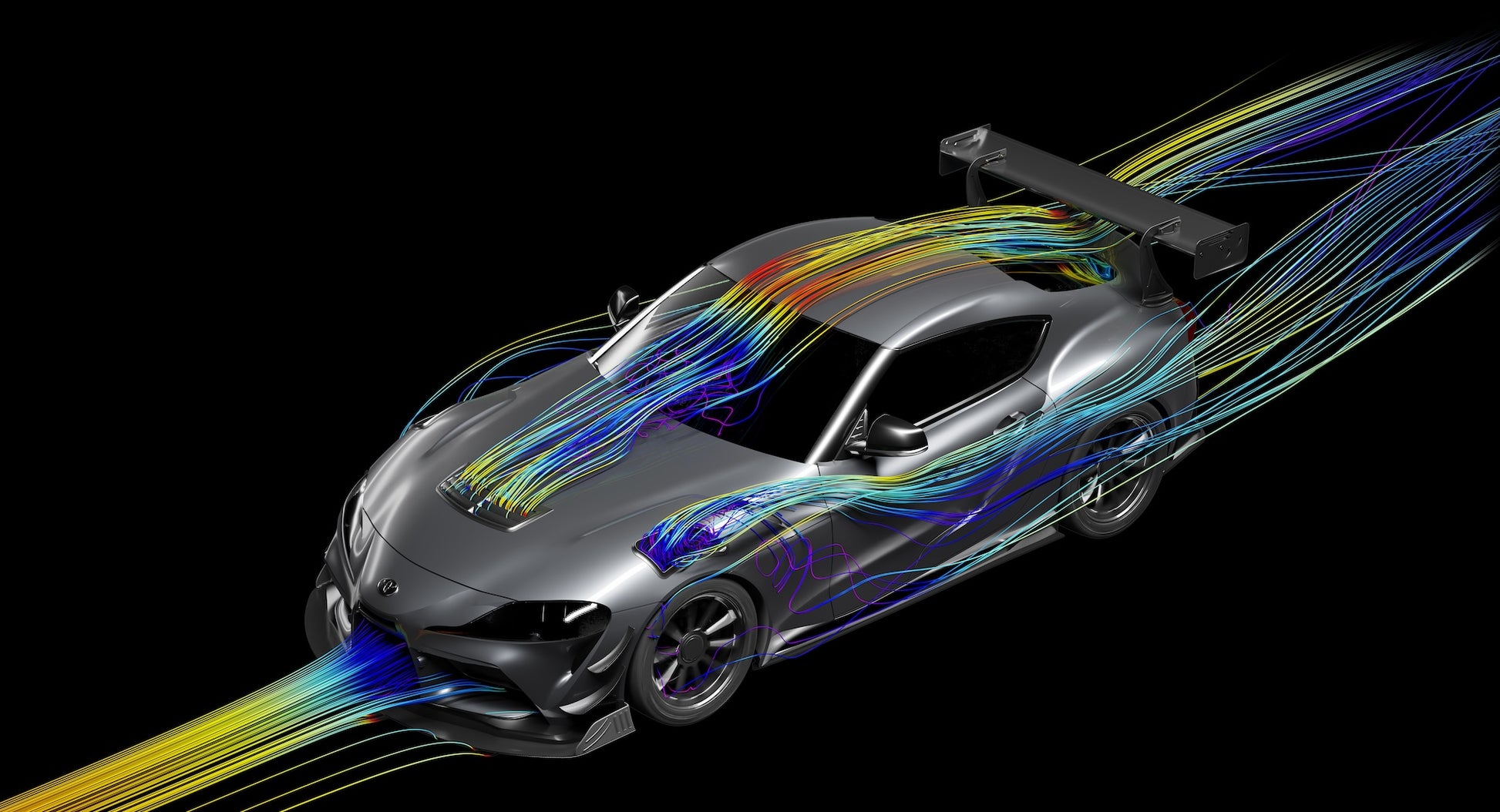 Verus V1X Swan Neck Rear Wing Kit
