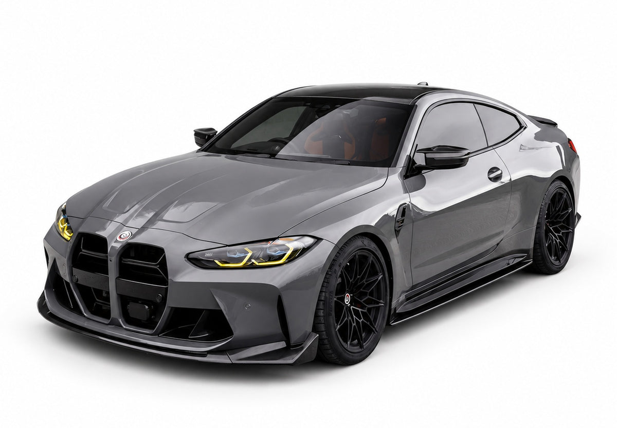 BMW G80 M3 / G82 M4 Dry Carbon Front Lip - CS Style