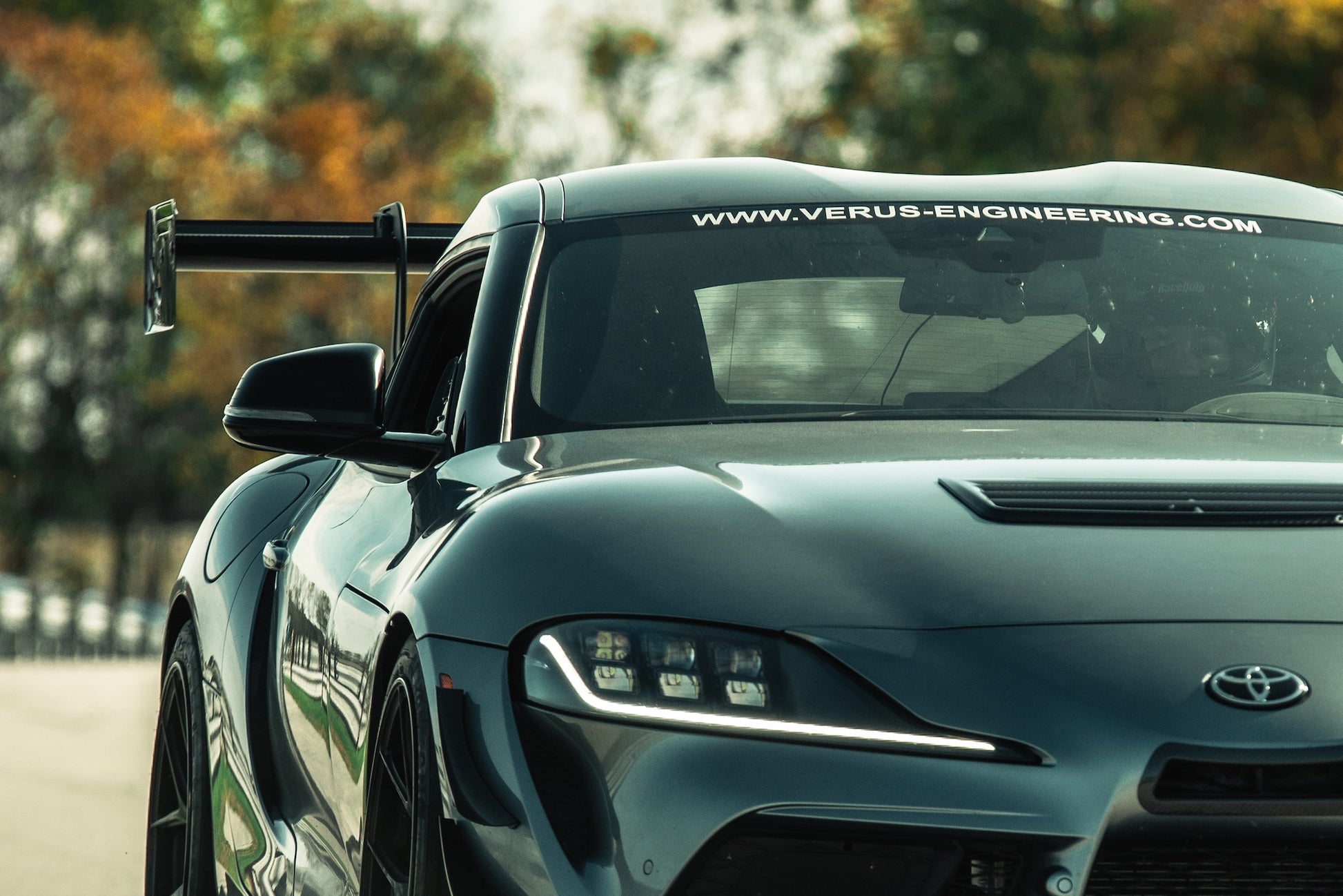 Verus V1X Swan Neck Rear Wing Kit
